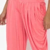 Peach Rayon Dhoti Pant Work Wear