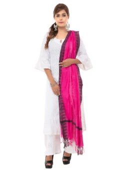 Pink Blended Cotton Dupatta After Six Wear -Indo Clothing Shop pink blended cotton dupatta dpsdmfd195 u