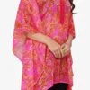 Pink Georgette Kaftan After Six Wear