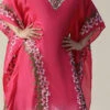 Pink Georgette Tops And Tunics Party Wear