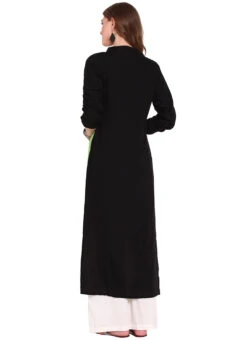 Pink N Green Printed Kurta Palazzo Set After Six Wear -Indo Clothing Shop pink n green printed palazzo set krsssi3514 b