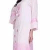 Pink Rayon Kurta Palazzo Set Work Wear